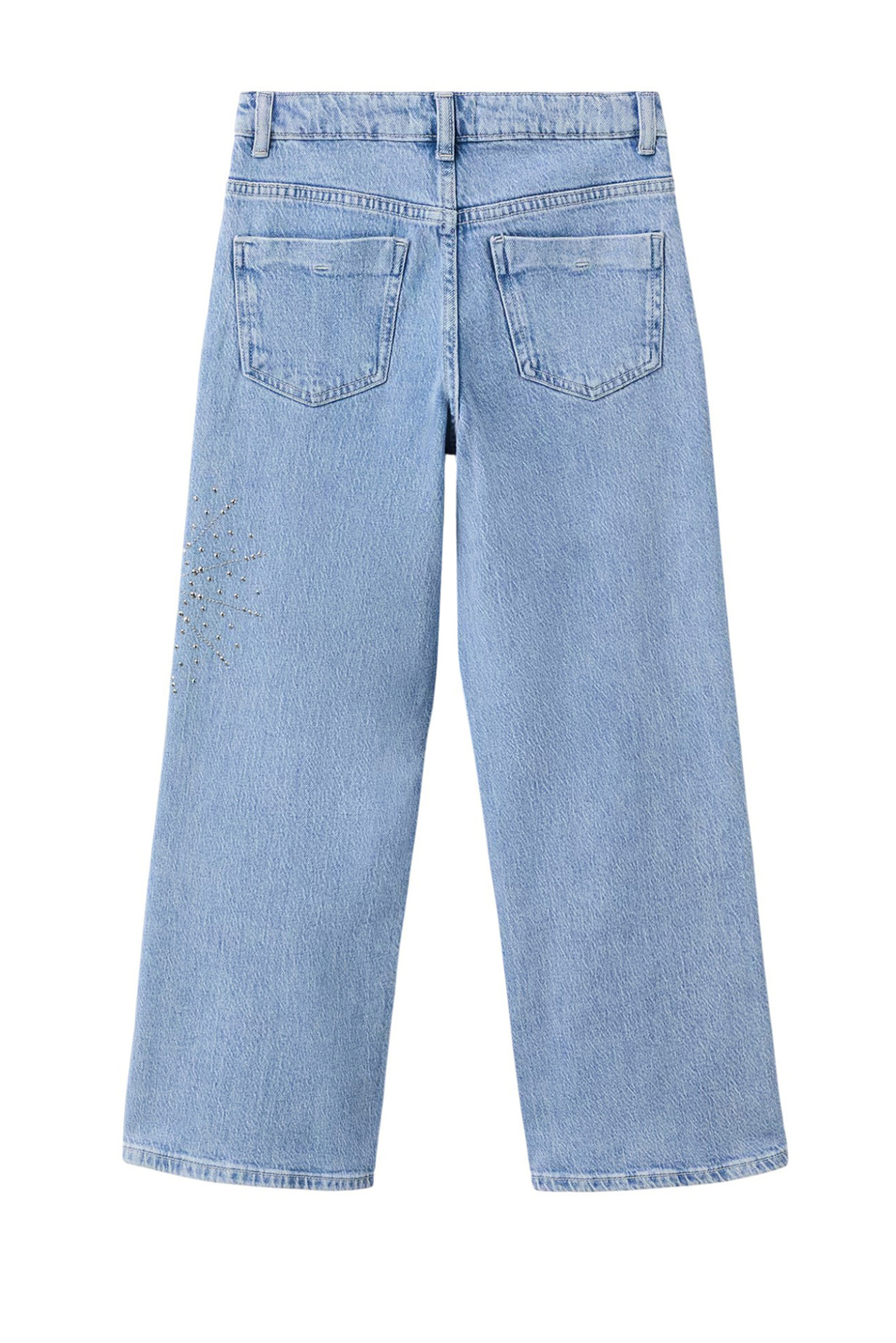 Девочкам Mango Kids Джинсы ANABEL из эластичного хлопка (цвет ), артикул 27061170 | Фото 2