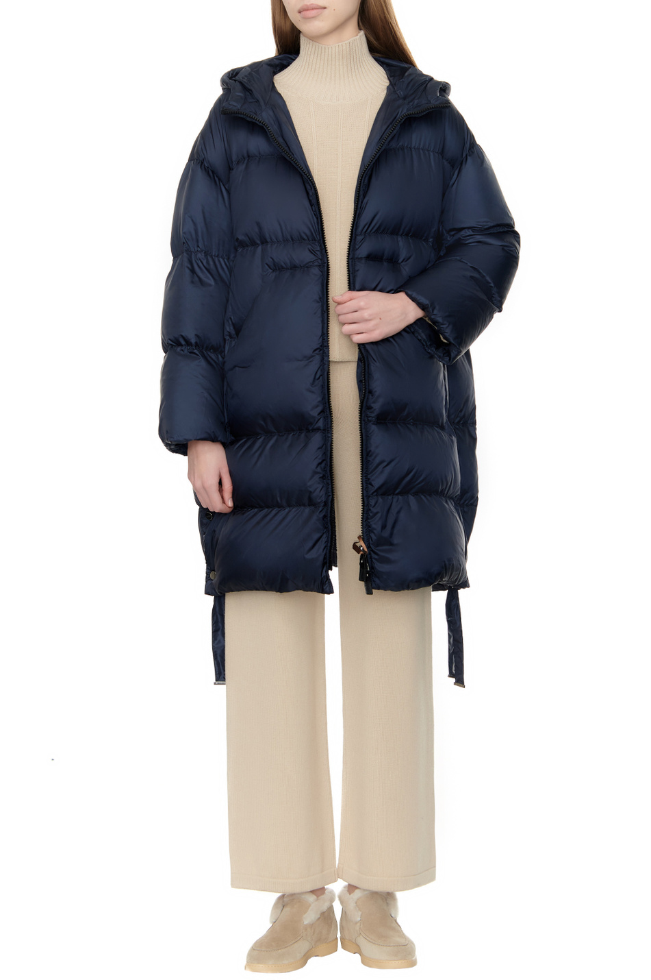 Женский Max Mara Полупальто стеганое SEIFE (цвет ), артикул 2394961036 | Фото 4