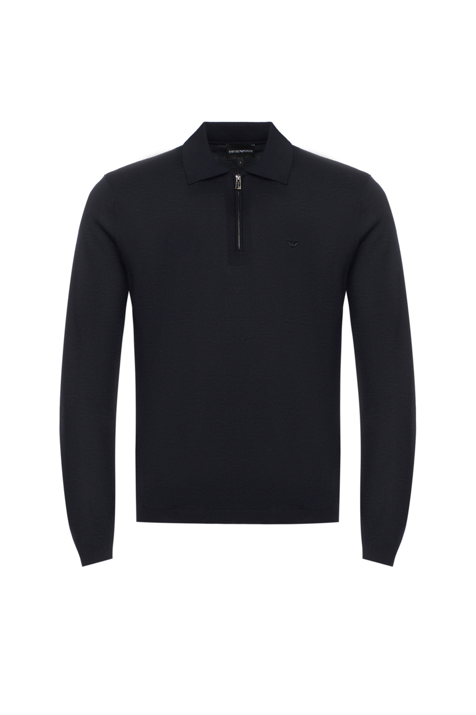 Мужской Emporio Armani Джемпер-поло из шерсти (цвет ), артикул EM004381-AF23421 | Фото 1