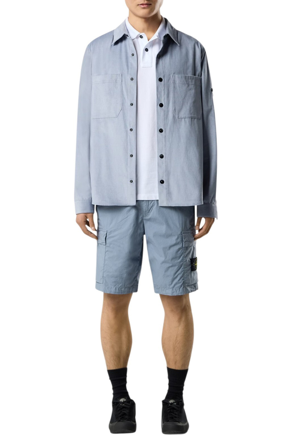 Мужской Stone Island Шорты из хлопка (цвет ), артикул L1S15L100020-S0003 | Фото 2