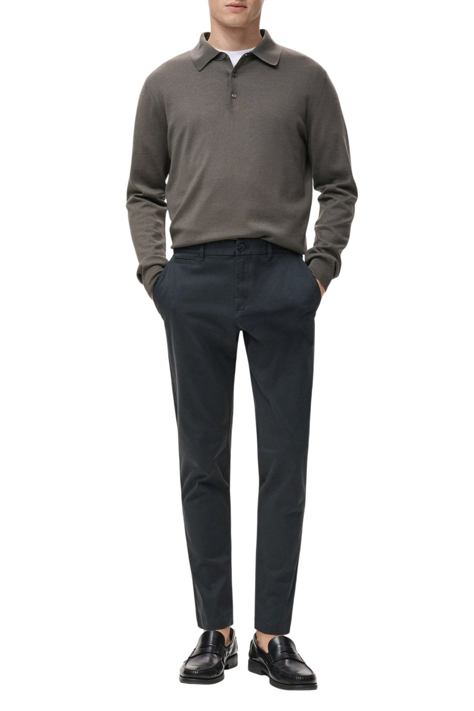 Мужской Mango Man Брюки PRATO из эластичного хлопка (цвет ), артикул 27001196 | Фото 2