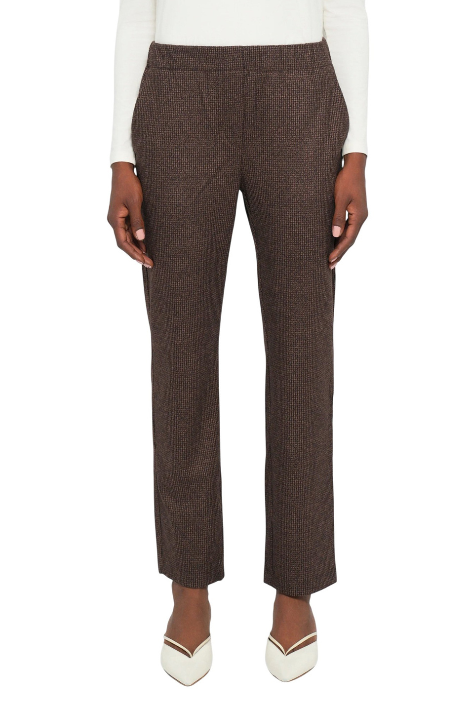 Женский Weekend Max Mara Брюки CORDOBA с эластичным поясом (цвет ), артикул 2525786032 | Фото 4
