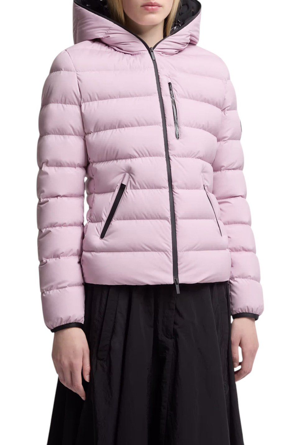 Женский Moncler Куртка HERBE с пуховым наполнителем (цвет ), артикул K20931A00093-53132 | Фото 3
