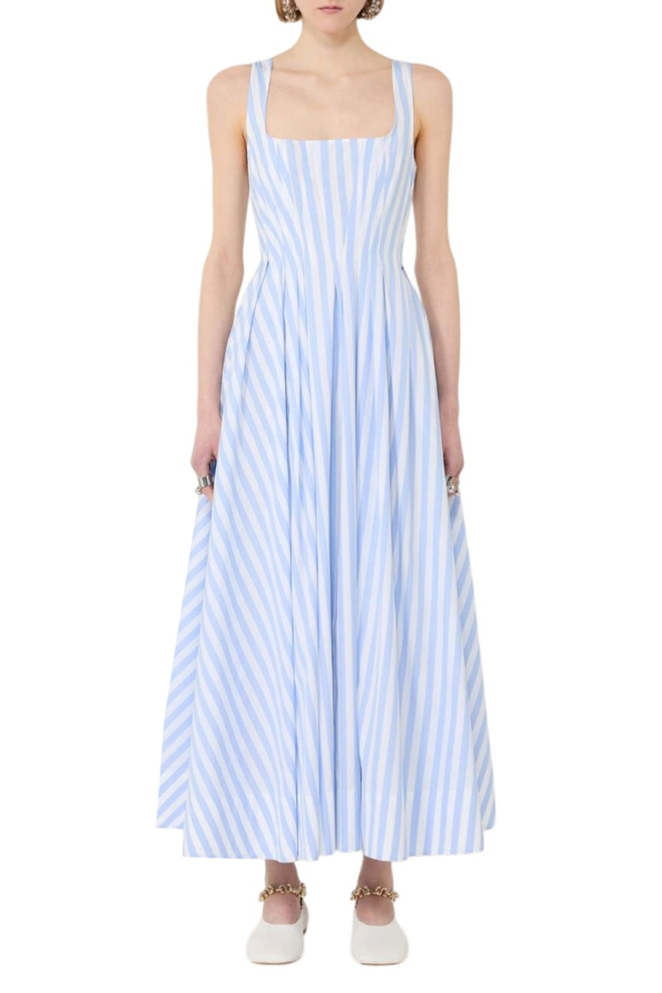 Женский Sportmax Платье FILMATO из хлопка (цвет ), артикул 2612221112 | Фото 3