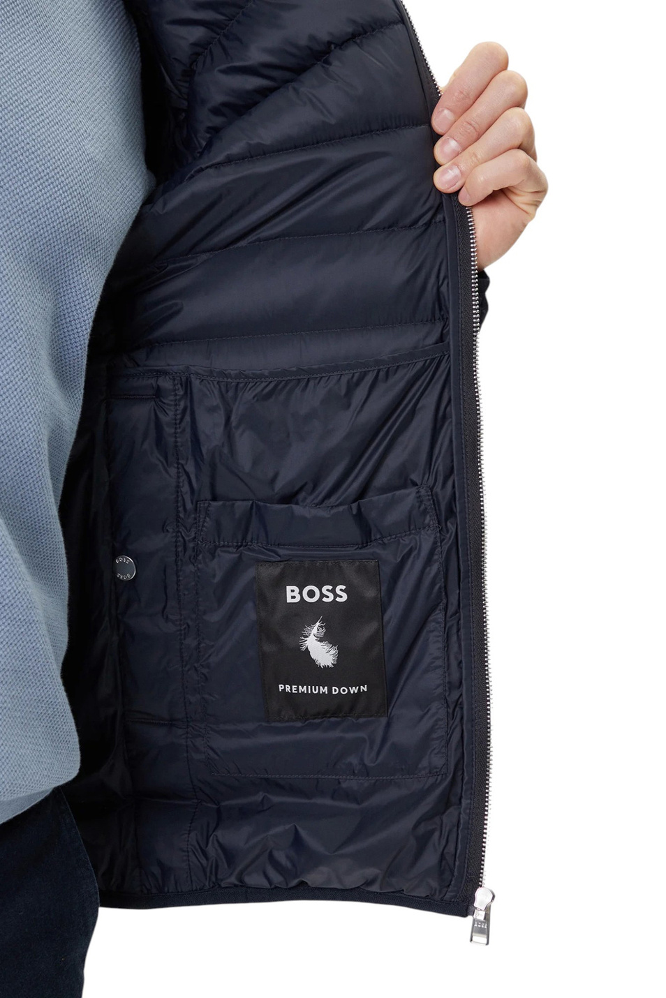 Мужской BOSS Куртка Dimeo с пуховым наполнителем (цвет ), артикул 50540450 | Фото 5