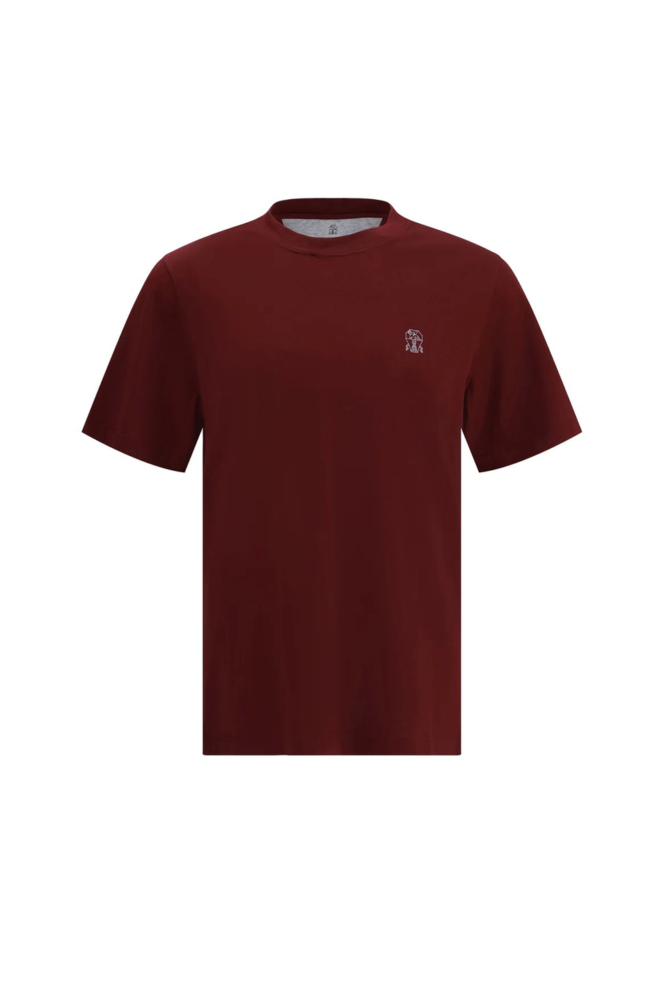 Мужской Brunello Cucinelli Футболка с логотипом (цвет ), артикул M0B138440 | Фото 1