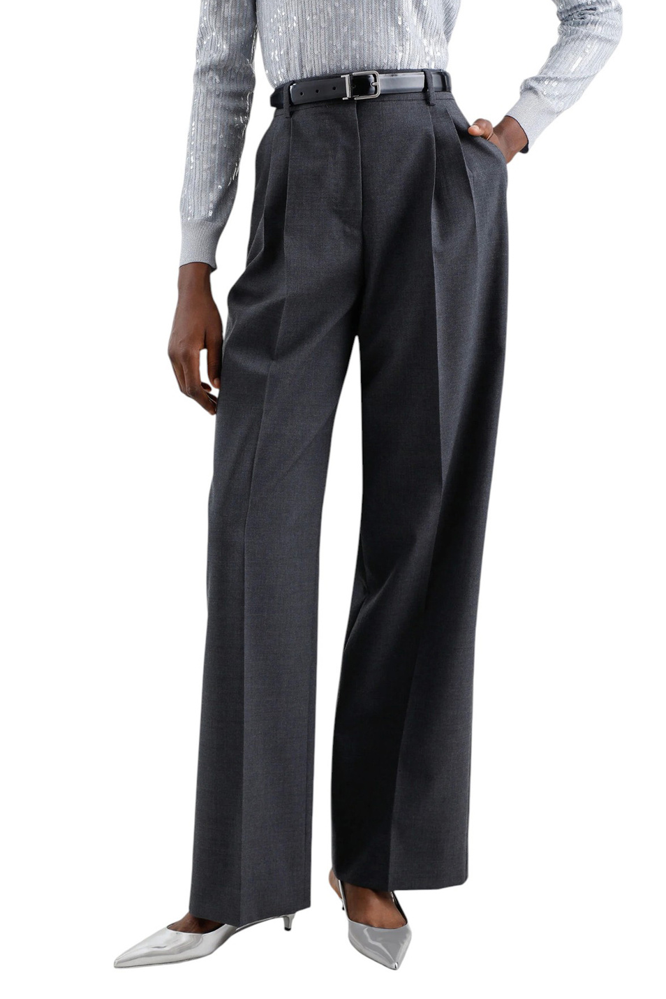 Женский Dolce & Gabbana Брюки из шерсти (цвет ), артикул FTC9BT-FU287 | Фото 3