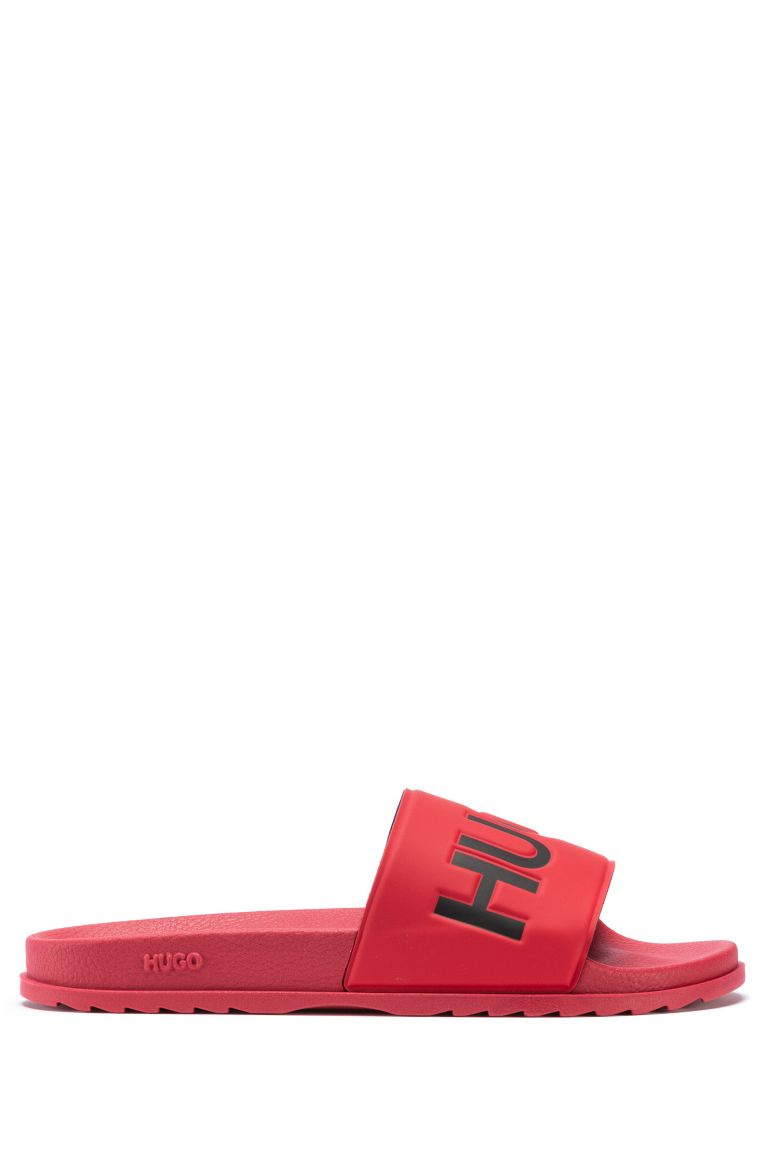 HUGO Шлепанцы Match Slid с контрастным логотипом (цвет ), артикул 50421188 | Фото 1