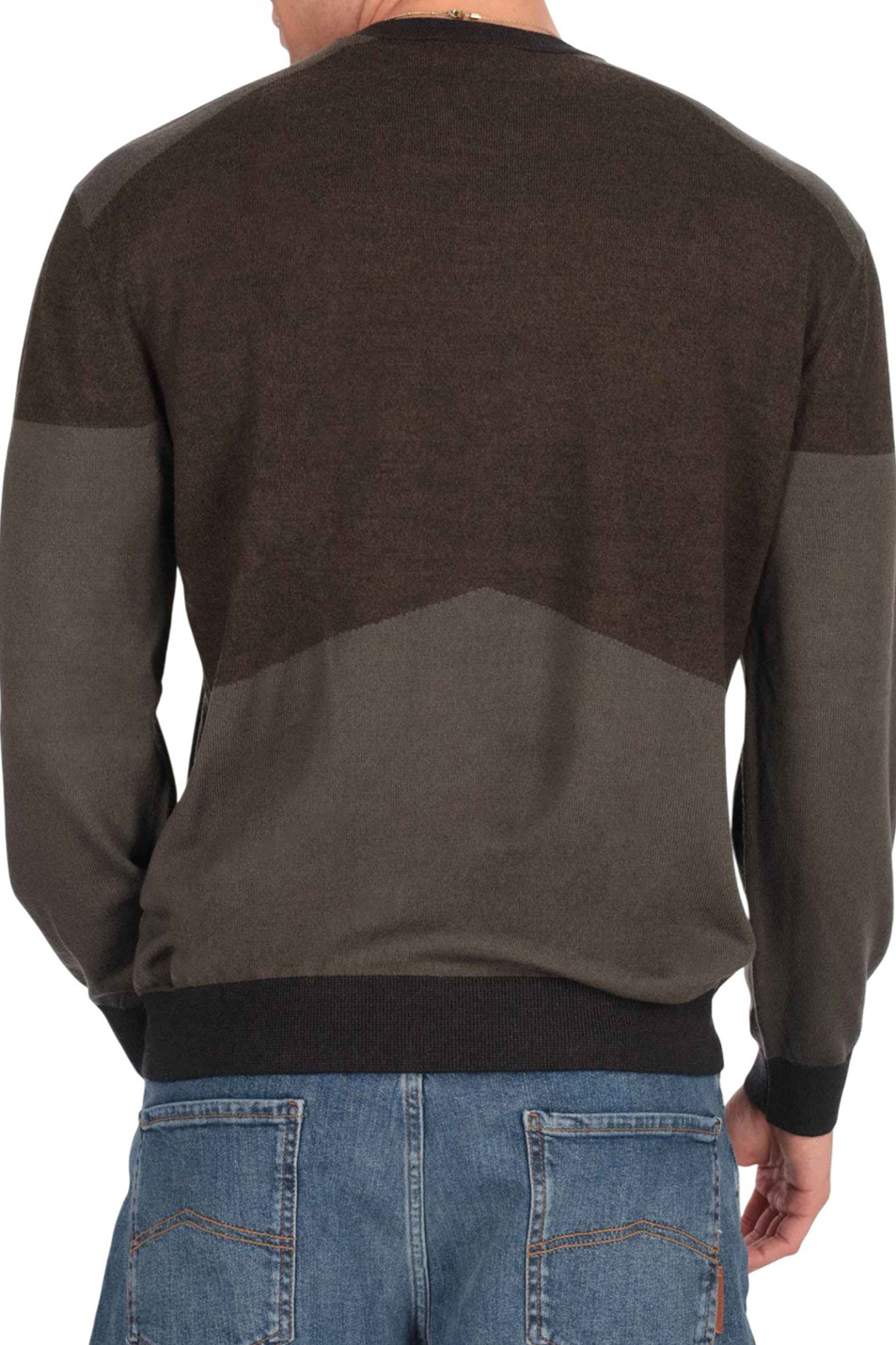 Мужской Armani Exchange Джемпер из смесовой шерсти (цвет ), артикул XM000901-AF11965 | Фото 5