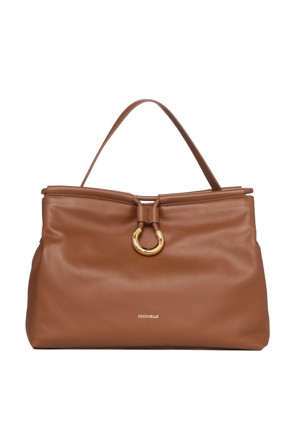 Сумка LISBET из натуральной кожи|Основной цвет:Коричневый Женский Coccinelle Сумка LISBET из натуральной кожи (цвет ), артикул E1T1F180101 | Фото 1