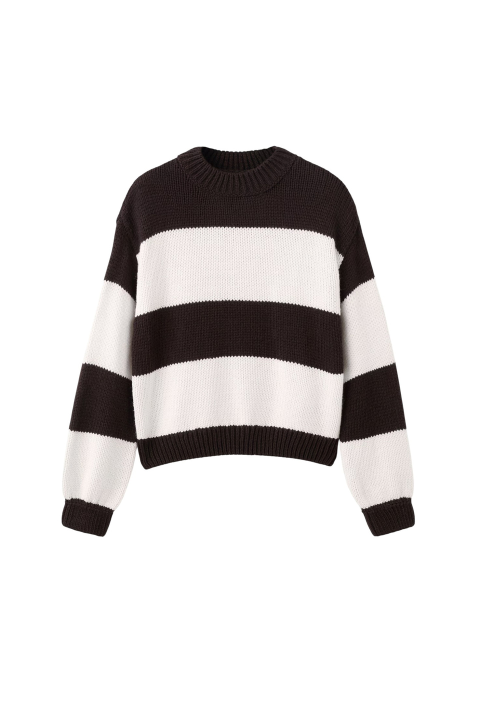 Женский Mango Джемпер BOSQUE в полоску (цвет ), артикул 17009139 | Фото 1