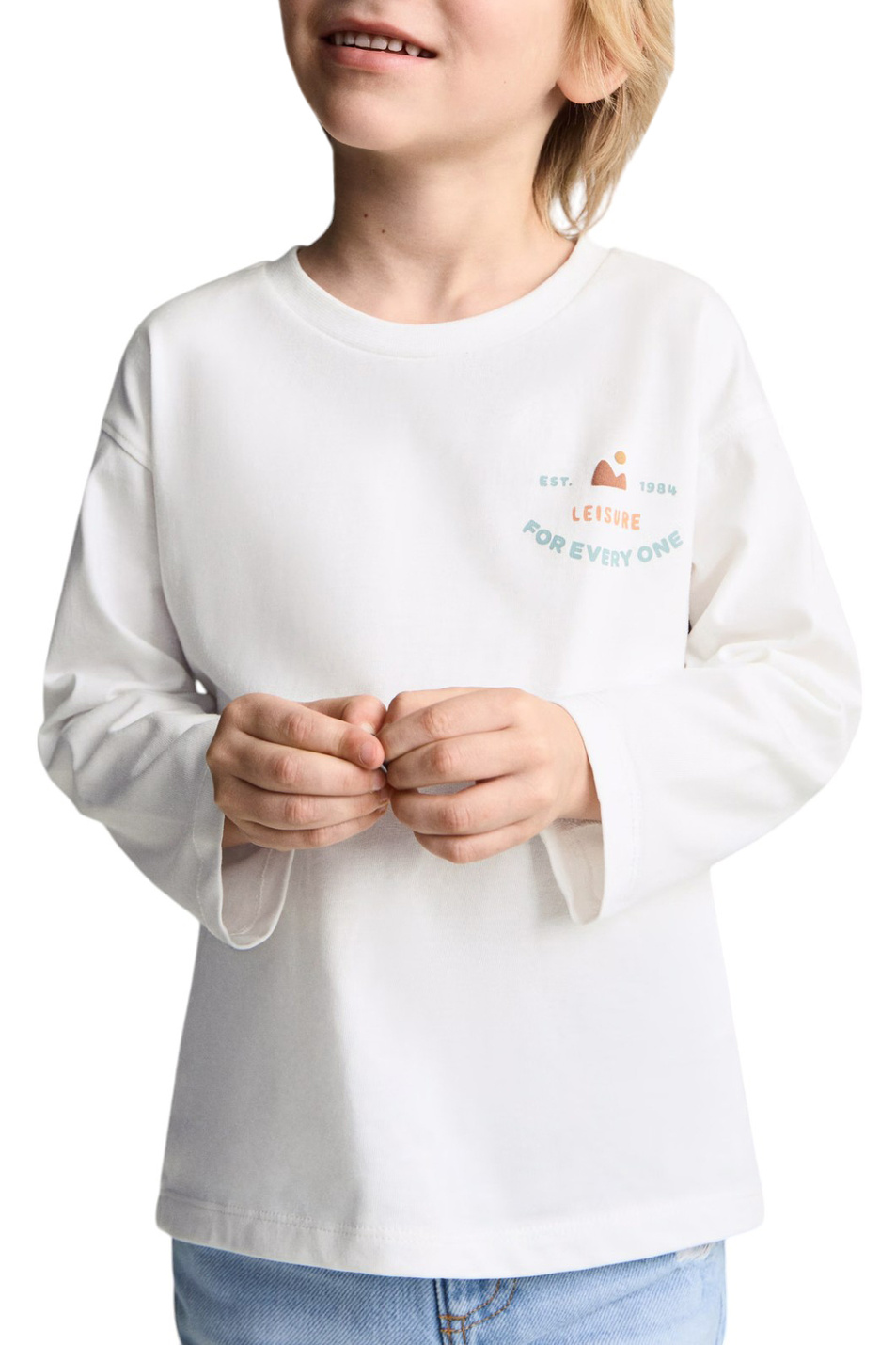 Мальчикам Mango Kids Лонгслив MOST из хлопка (цвет ), артикул 87093640 | Фото 3