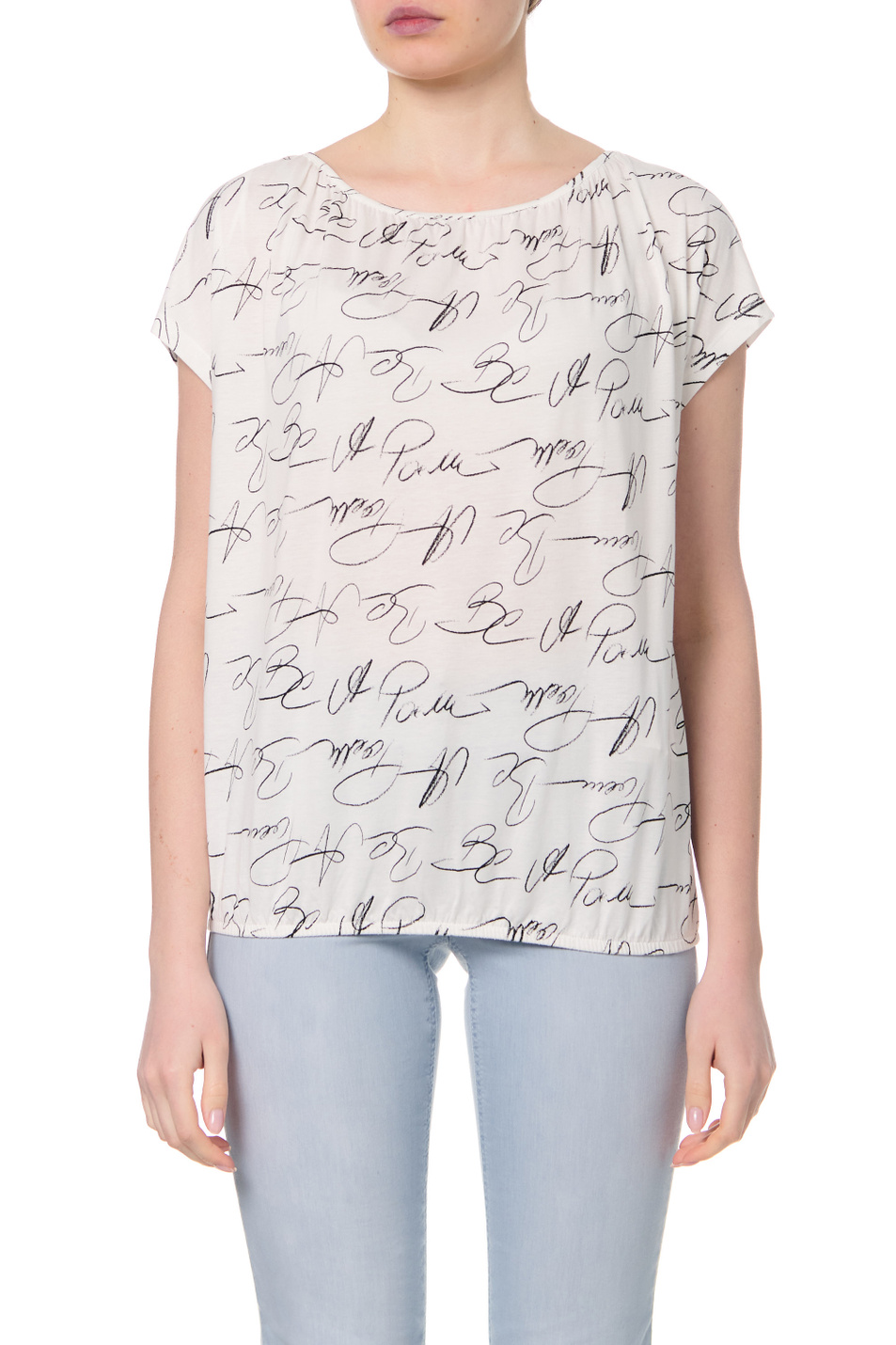 Женский Gerry Weber Футболка с принтом (цвет ), артикул 770261-35002 | Фото 4