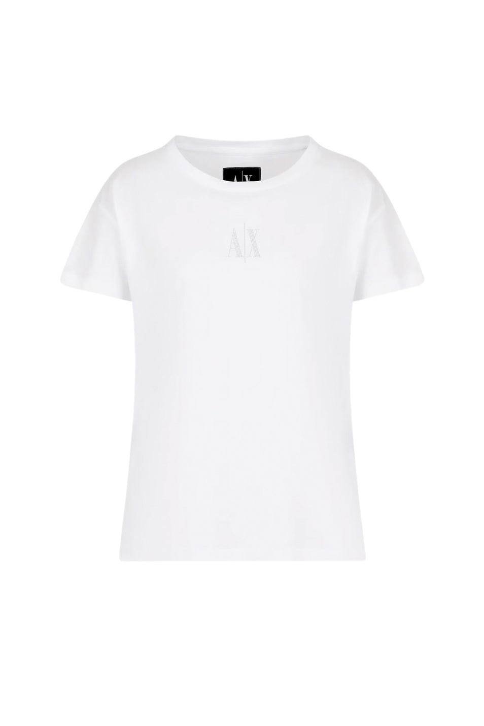 Женский Armani Exchange Футболка с логотипом из страз (цвет ), артикул XW000830-AF10356 | Фото 1