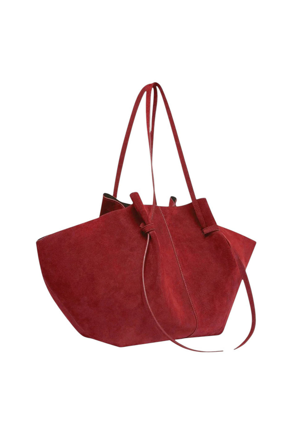 Женский Yuzefi Сумка LARGE MOCHI из натуральной замши (цвет ), артикул YUZPF25-HB-LM-S022 | Фото 2