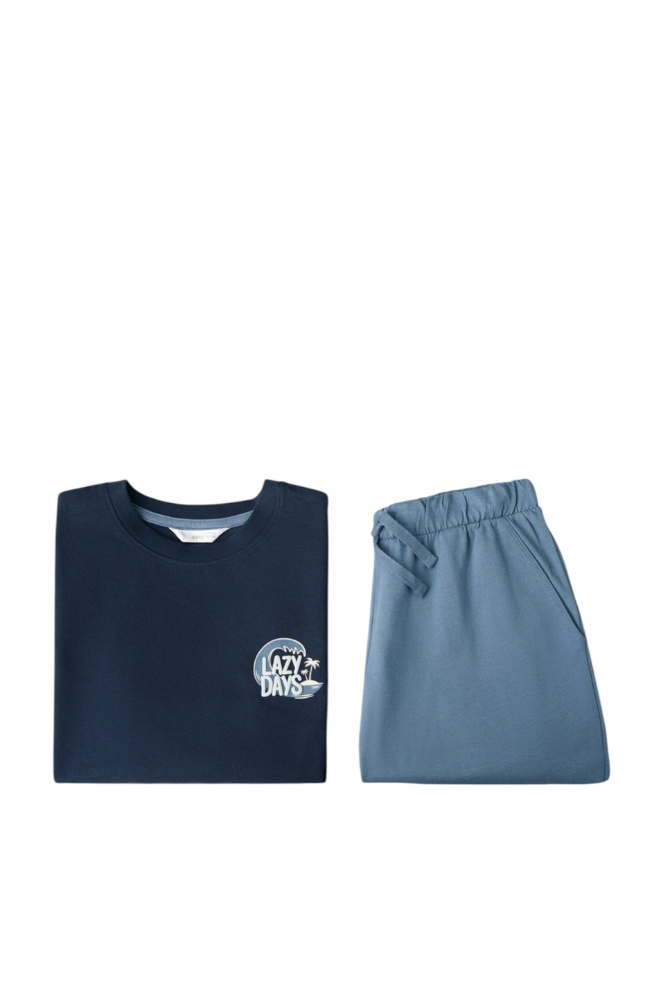Мальчикам Mango Kids Пижама LAZYPI из хлопка (цвет ), артикул 27065961 | Фото 3