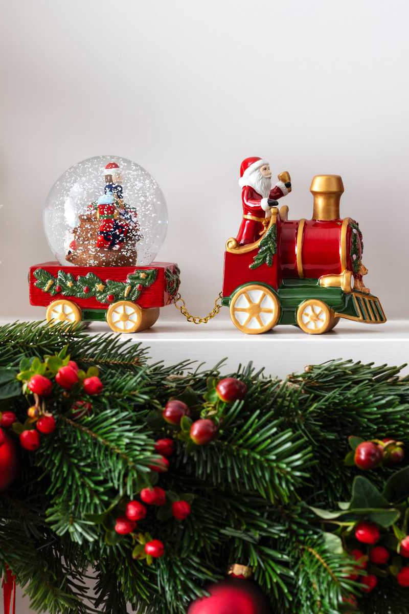 Не имеет пола Villeroy & Boch Фигурка "Снежный шар -поезд" 22x8,5x12,5 см (цвет ), артикул 14-8327-6696 | Фото 2