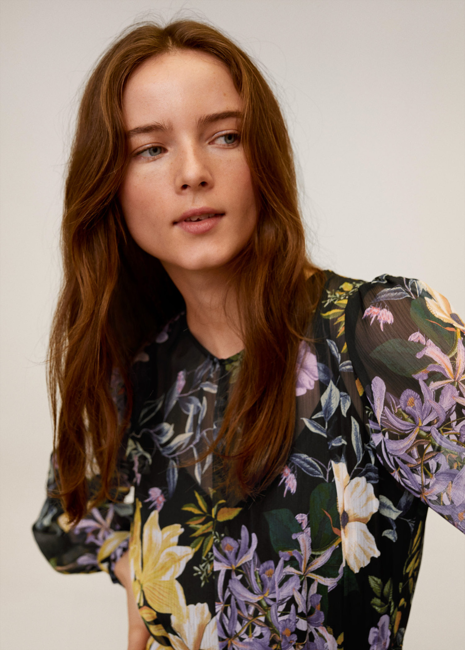 Платье ZAIDI|Основной цвет:Мультиколор Женский Mango Платье ZAIDI (цвет ), артикул 67054425 | Фото 7