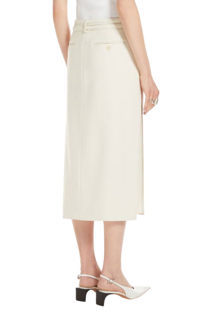 Женский Sportmax Юбка GARBO из хлопка и всикозы (цвет ), артикул 2512101022 | Фото 4