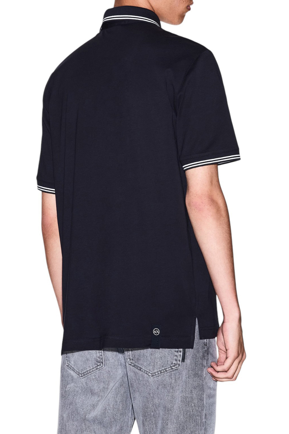 Мужской Armani Exchange Поло из хлопка (цвет ), артикул XM000993-AF10361 | Фото 4