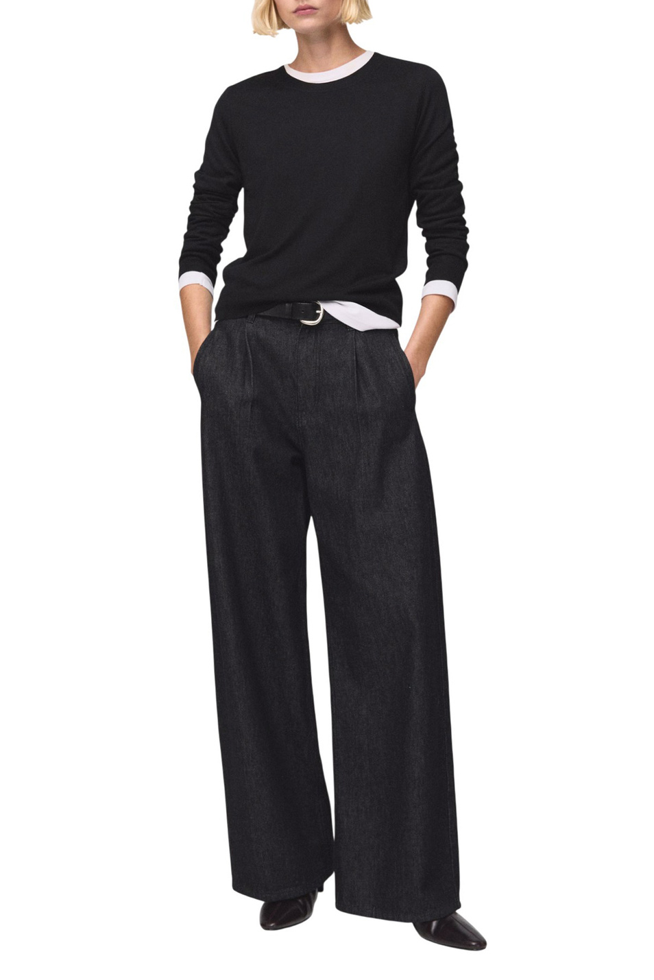 Женский Mango Джемпер LUCCA с круглым вырезом (цвет ), артикул 27031275 | Фото 2