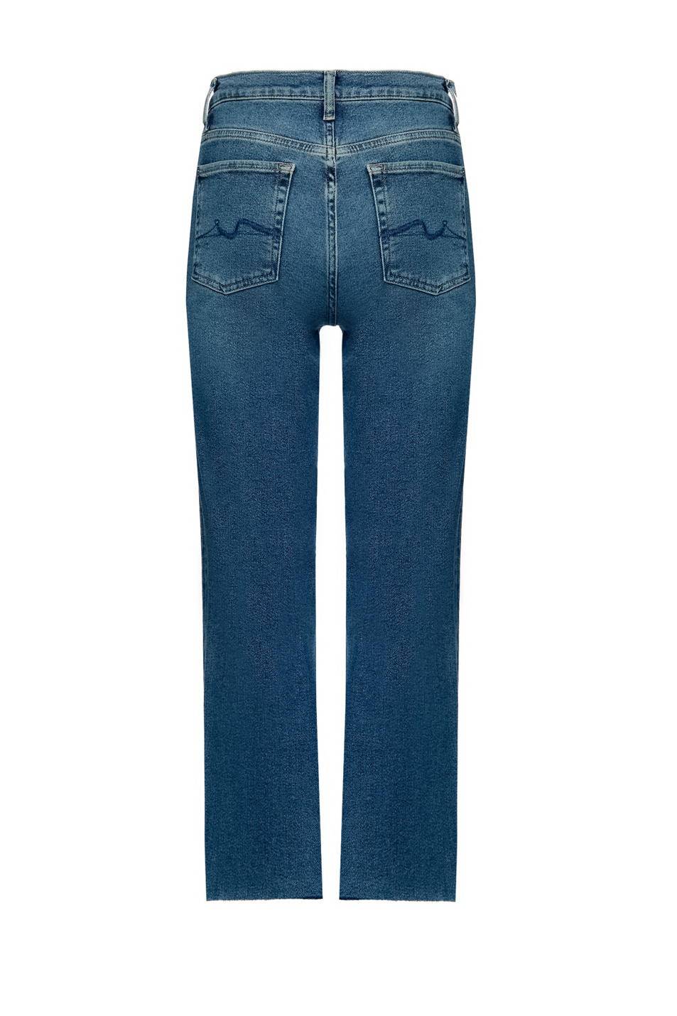 Женский 7 for all Mankind Джинсы ALEXA из смесового хлопка укороченные (цвет ), артикул JSWJA910BA | Фото 2