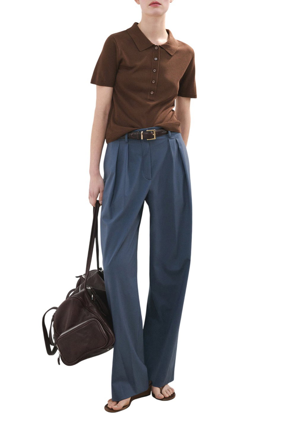 Женский Mango Поло TENCYP с принтом (цвет ), артикул 27035821 | Фото 2