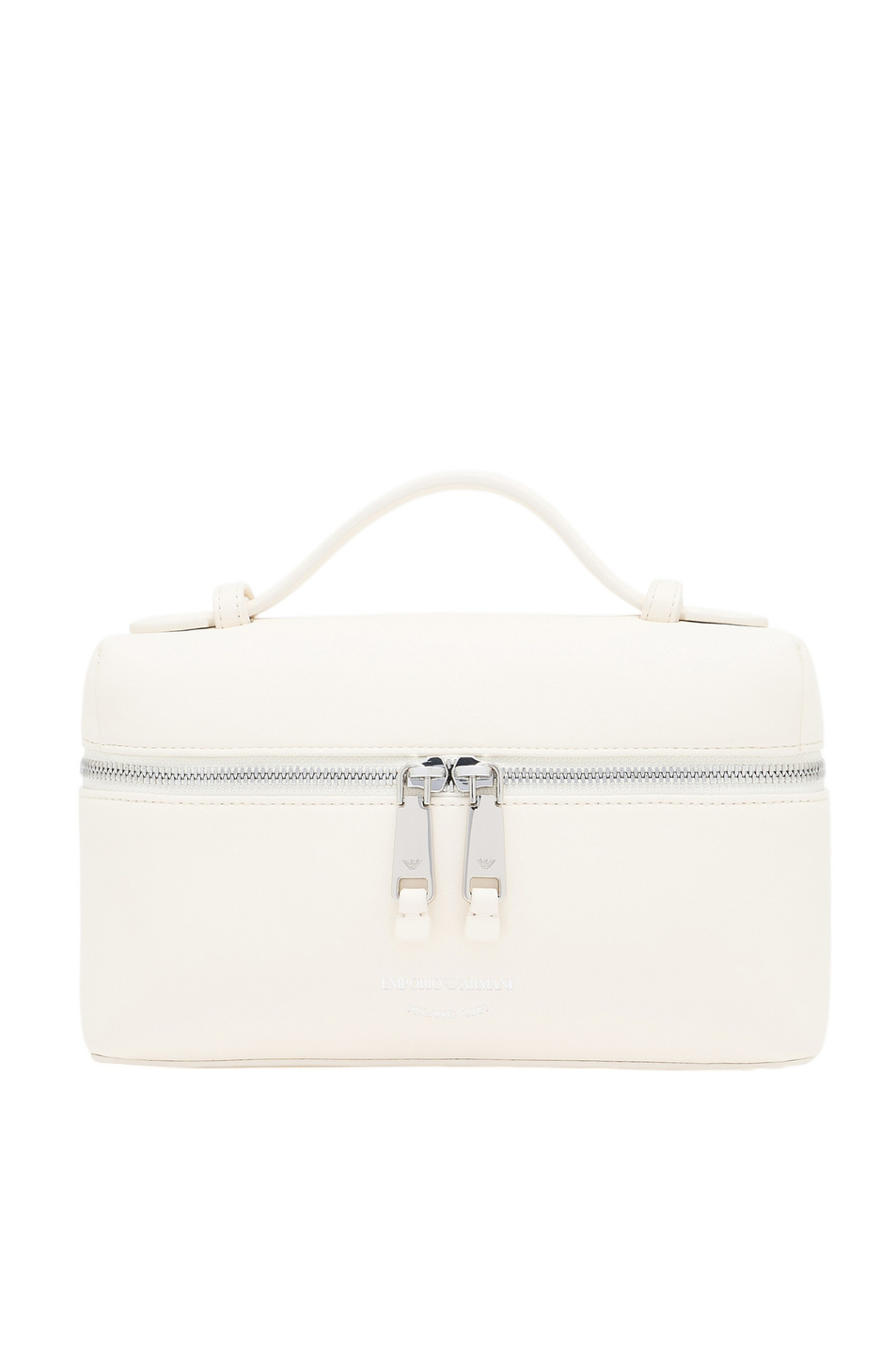 Сумка из натуральной кожи|Основной цвет:Кремовый Женский Emporio Armani Сумка из натуральной кожи (цвет ), артикул EW004564-AF19229 | Фото 1