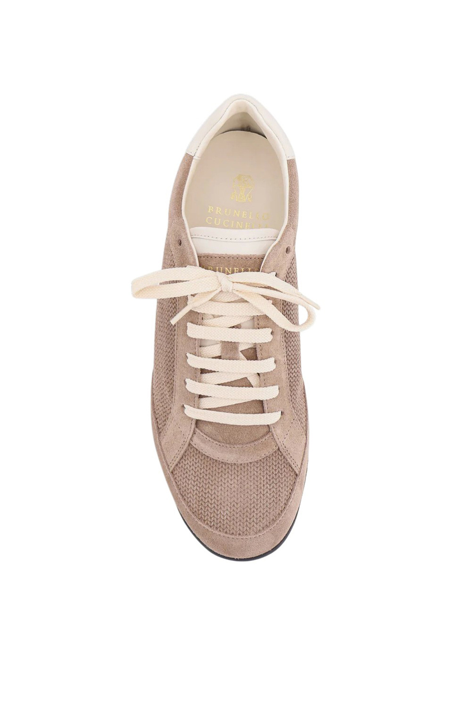 Мужской Brunello Cucinelli Кроссовки из натуральной замши (цвет ), артикул MZUQHGA348 | Фото 4