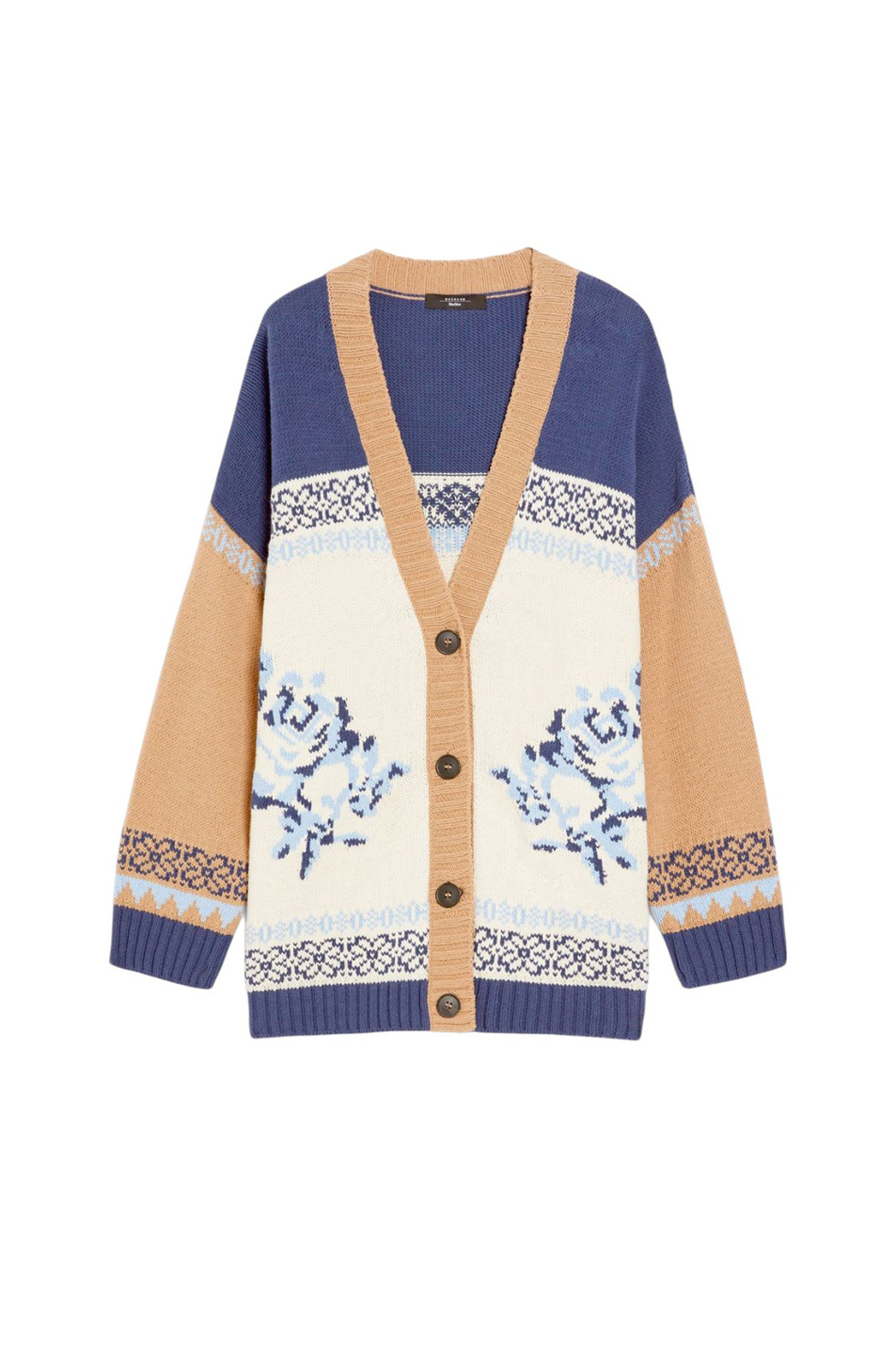 Женский Weekend Max Mara Кардиган HENRY с принтом (цвет ), артикул 2515341071 | Фото 1