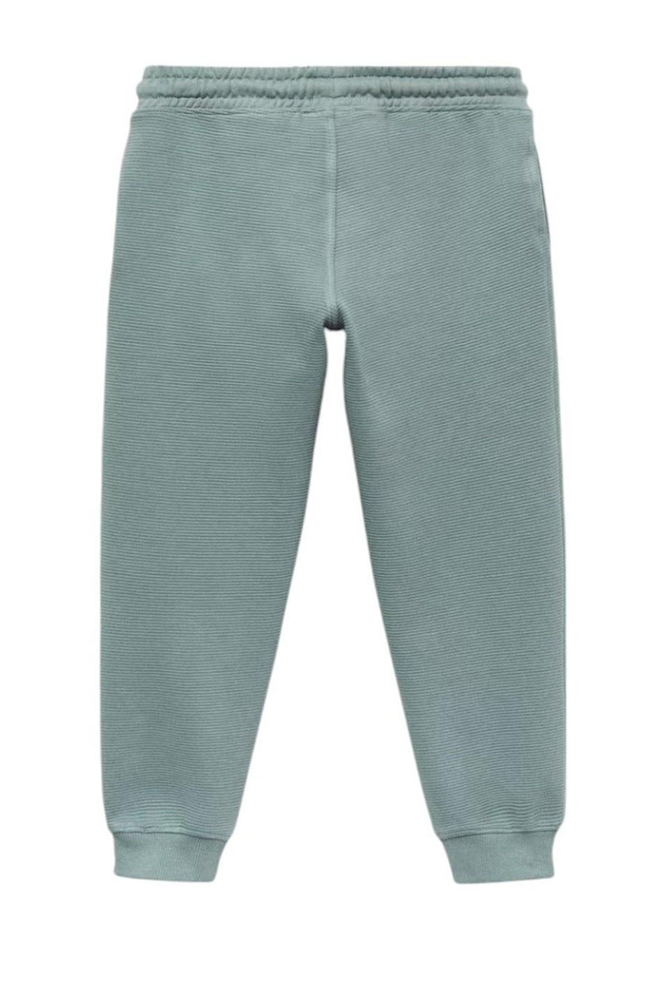 Малышам мальчикам Mango Kids Джоггеры OTTOMANO из хлопка (цвет ), артикул 77087672 | Фото 2