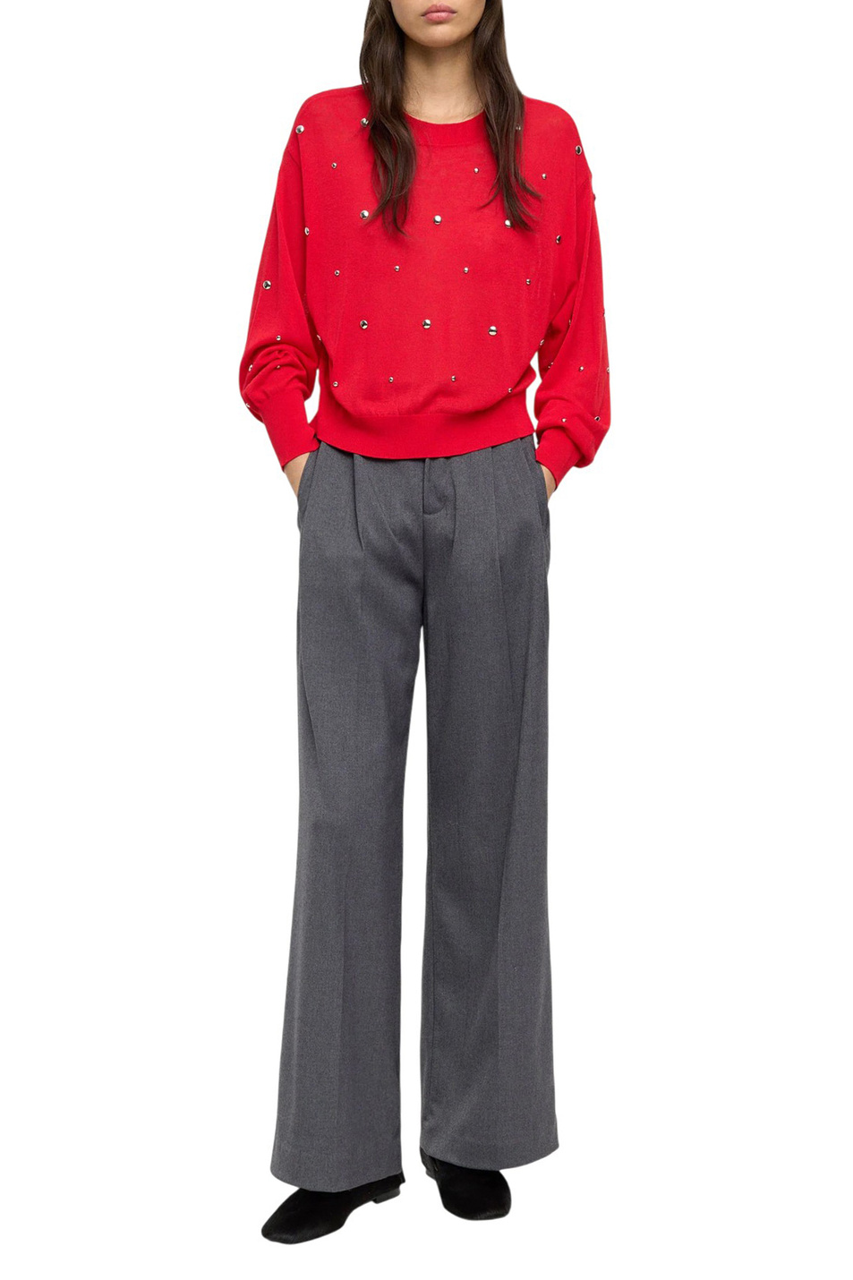 Женский Parfois Джемпер с заклепками (цвет ), артикул 241058 | Фото 2