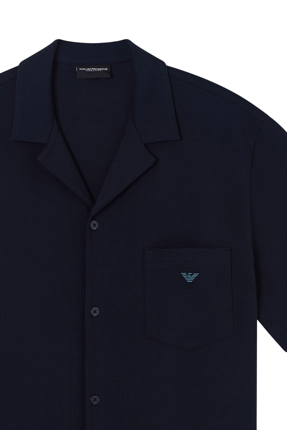 Мужской Emporio Armani Рубашка из эластичного хлопка (цвет ), артикул EM000633-AF19062 | Фото 4