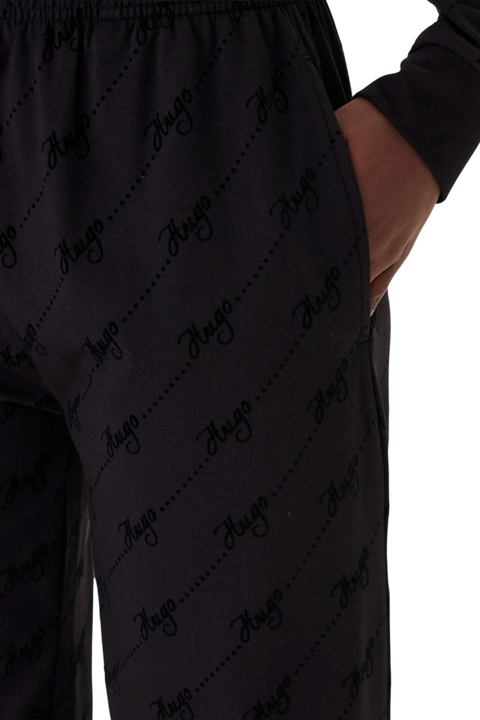 Брюки LOKKY с принтом|Основной цвет:Черный Женский HUGO Брюки LOKKY с принтом (цвет ), артикул 50545211 | Фото 6