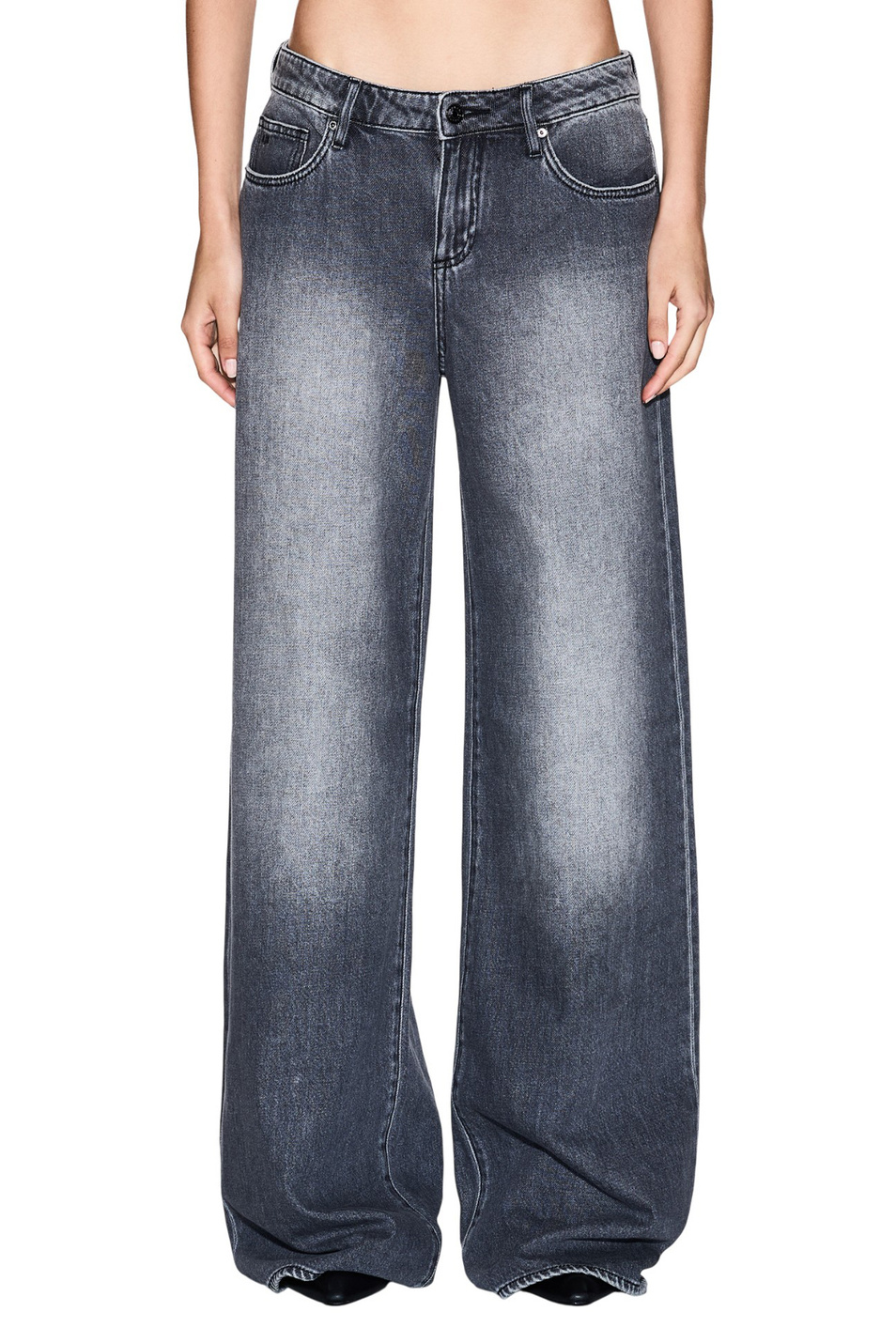 Женский Armani Exchange Джинсы из хлопка (цвет ), артикул XW001184-AF16086 | Фото 3