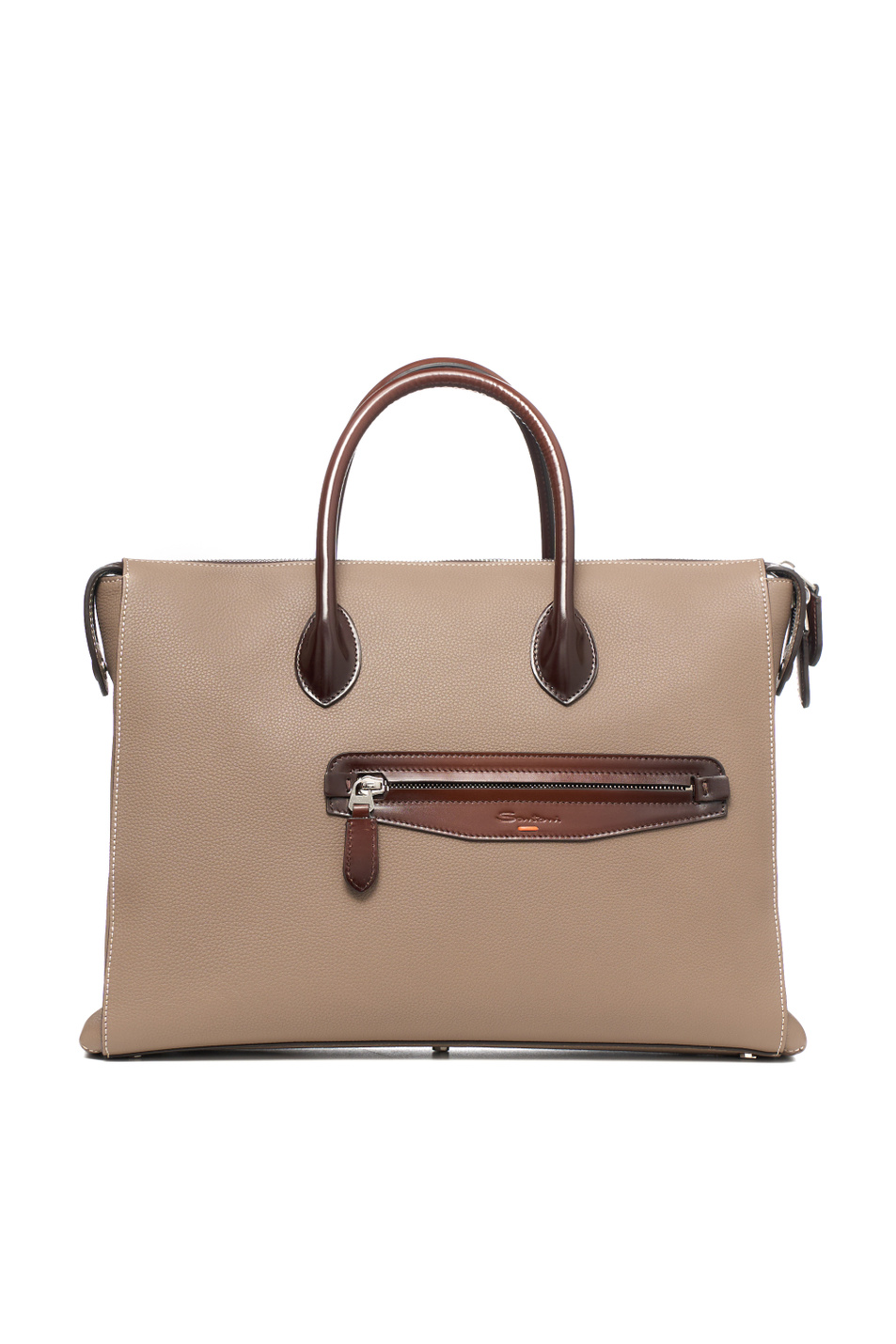 Не имеет пола Santoni Сумка из натуральной кожи (цвет ), артикул UFBBA2645BS-ACSUE81 | Фото 1