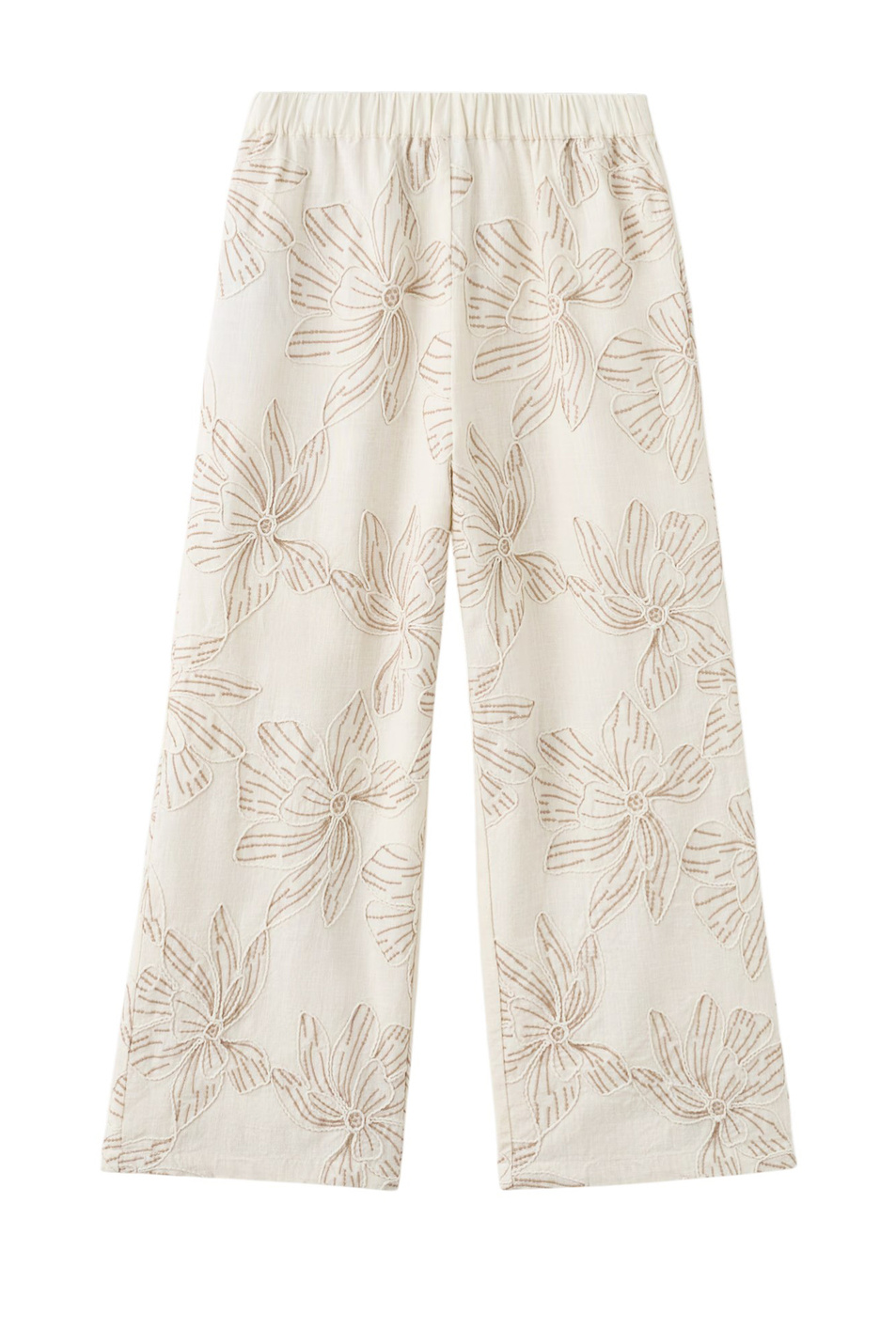 Девочкам Mango Kids Брюки ELLASET с вышивкой (цвет ), артикул 27016353 | Фото 1