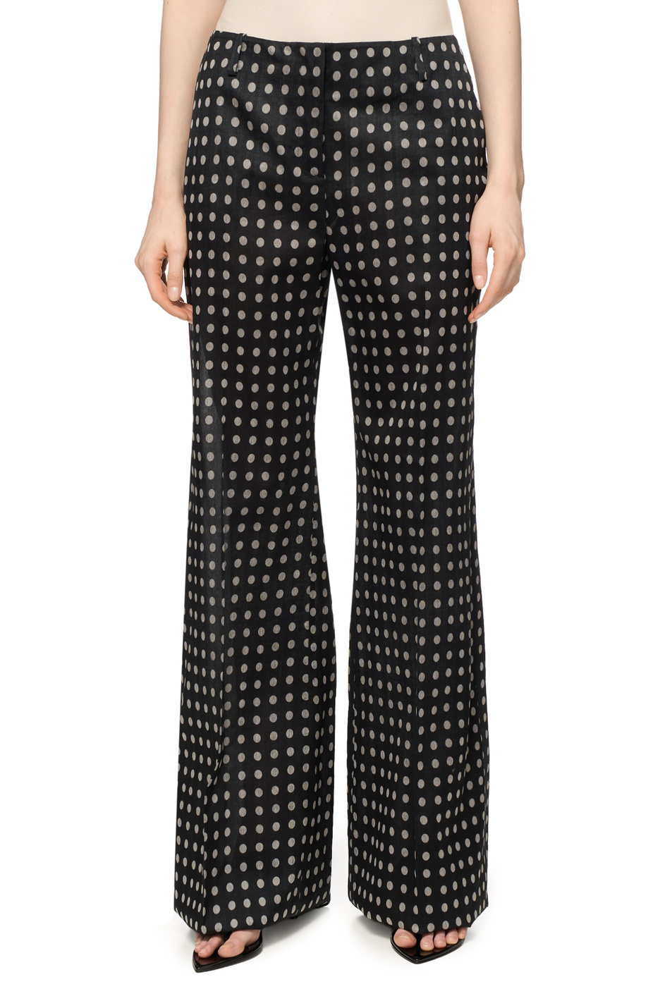 Женский ERMANNO SCERVINO Брюки из шелка (цвет ), артикул D486P716XPN | Фото 3