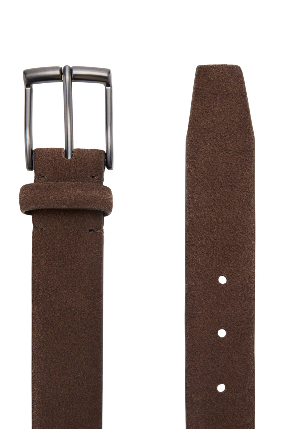 Мужской Mango Man Ремень DUBLIN замшевый (цвет ), артикул 27094409 | Фото 2