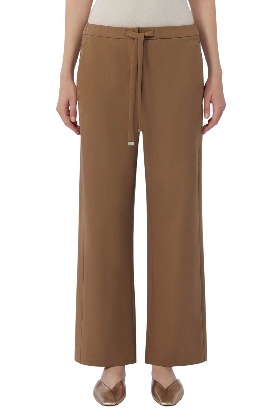 Женский Max Mara Брюки ARGENTA из шерсти (цвет ), артикул 2619131031 | Фото 3