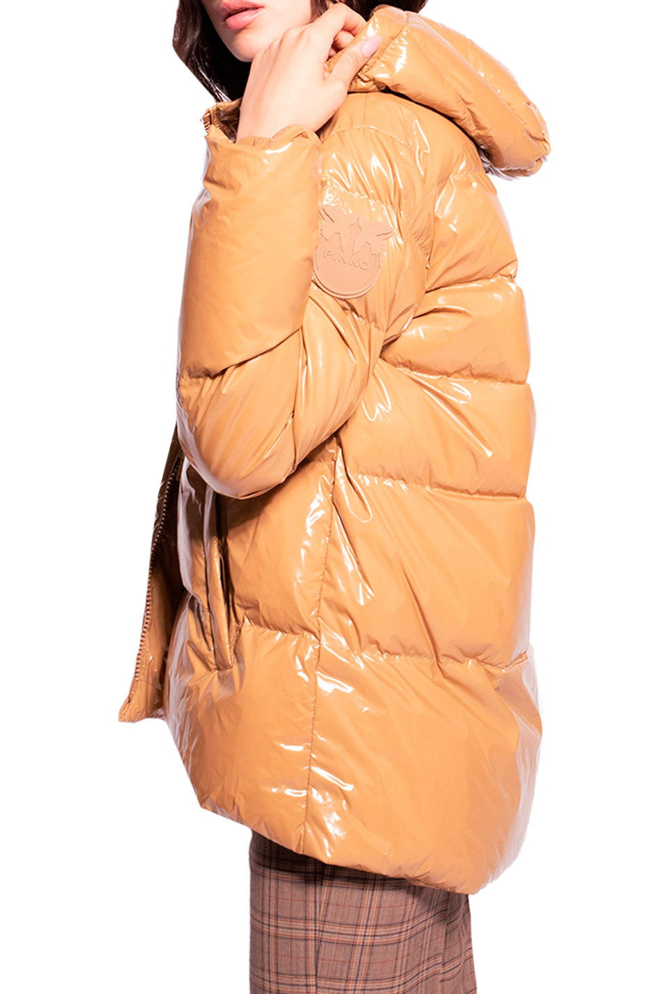 Pinko Стеганая куртка ELEODORO 3  с блестящим покрытием (цвет ), артикул 1G17XFA00N | Фото 6