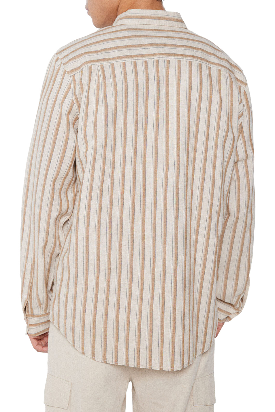 Мужской Springfield Рубашка из льна и хлопка (цвет ), артикул 0997754 | Фото 4