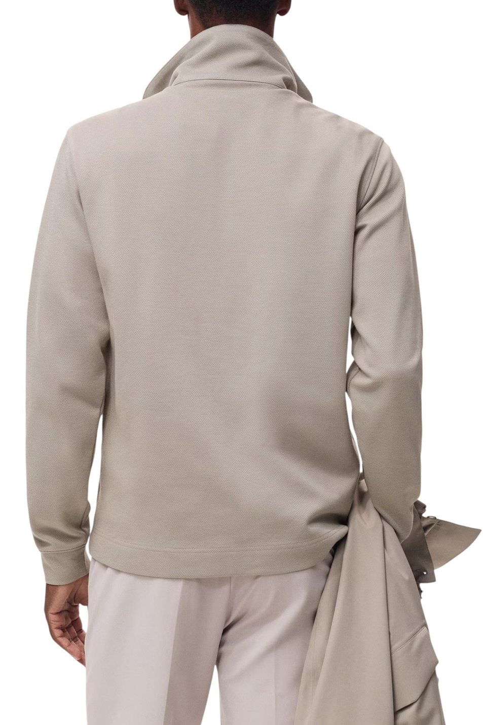 Мужской Mango Man Толстовка VARESE с воротником на молнии (цвет ), артикул 17015981 | Фото 4