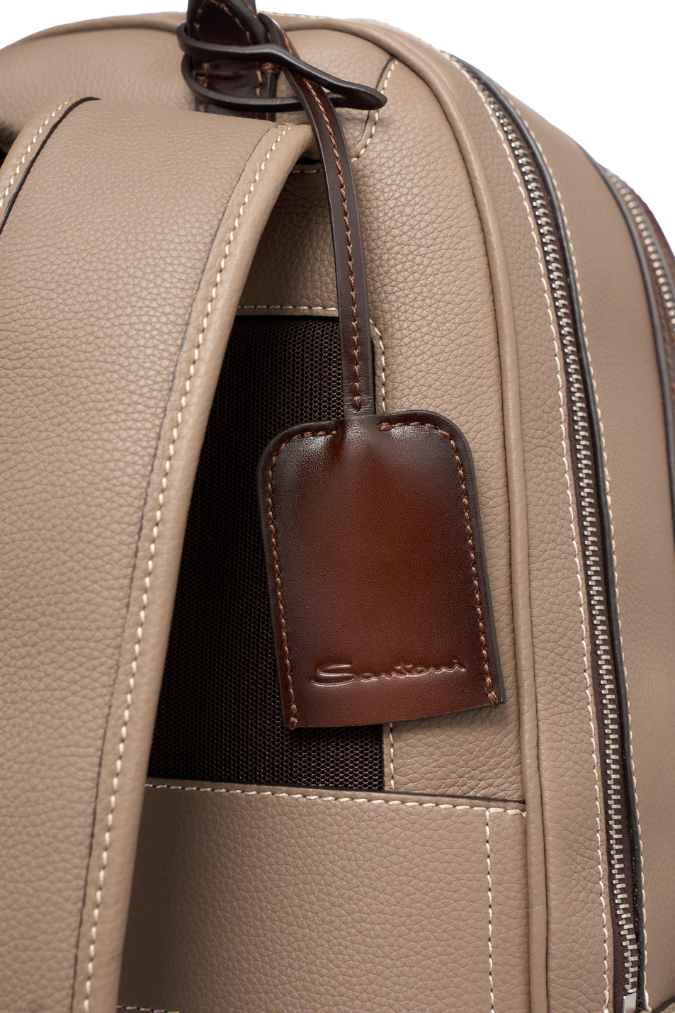 Мужской Santoni Рюкзак с логотипом (цвет ), артикул UIBBA2647BS-ACUHE81 | Фото 7