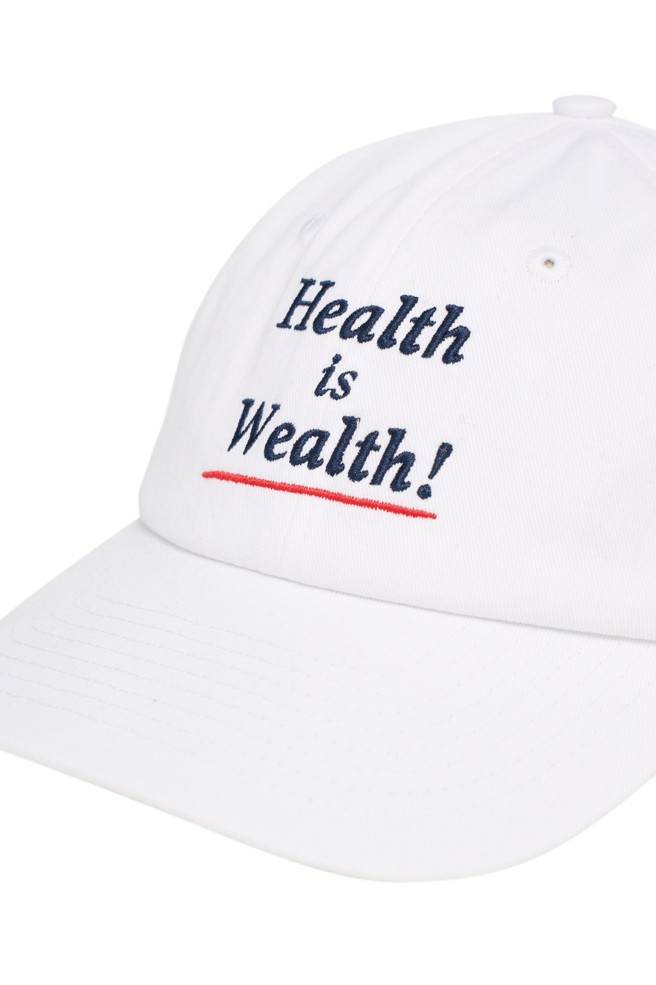 Женский Sporty & Rich Кепка Health is Wealth из хлопка (цвет ), артикул AC040602006WH01 | Фото 3