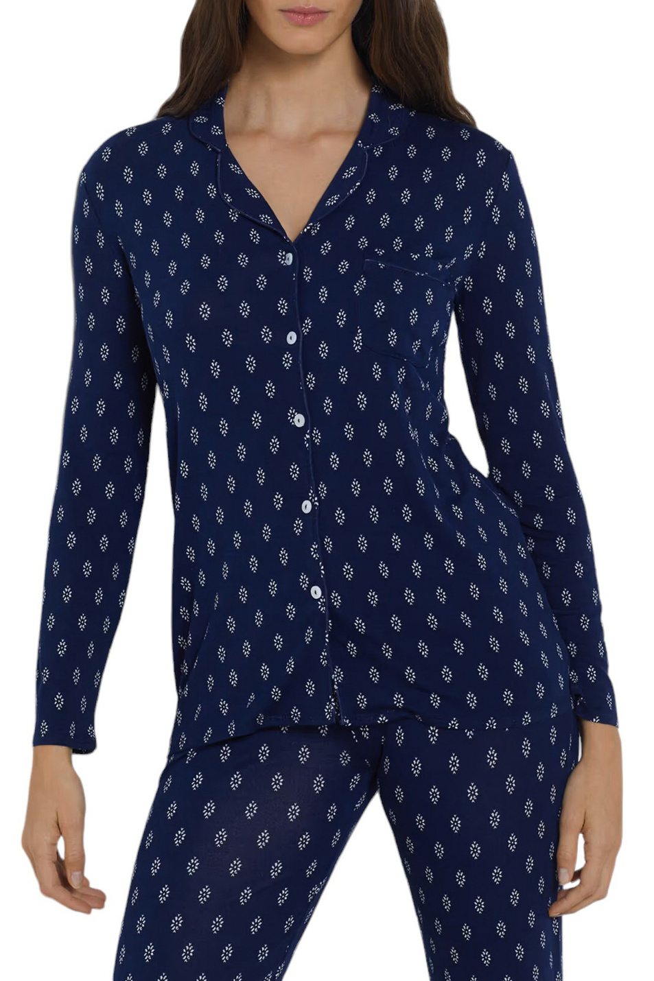 Женский Etam Пижамная рубашка STASYA с принтом (цвет ), артикул 6545637 | Фото 1