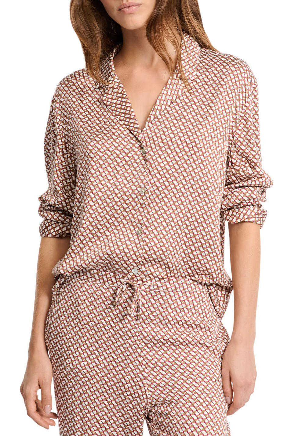 Женский Etam Пижамная рубашка LIAN с принтом (цвет ), артикул 6555899 | Фото 1