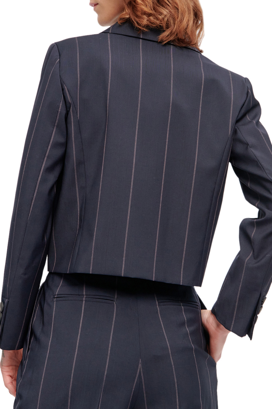 MAX&Co. Укороченный пиджак FALCO из смесовой шерсти (цвет ), артикул 70413021 | Фото 4