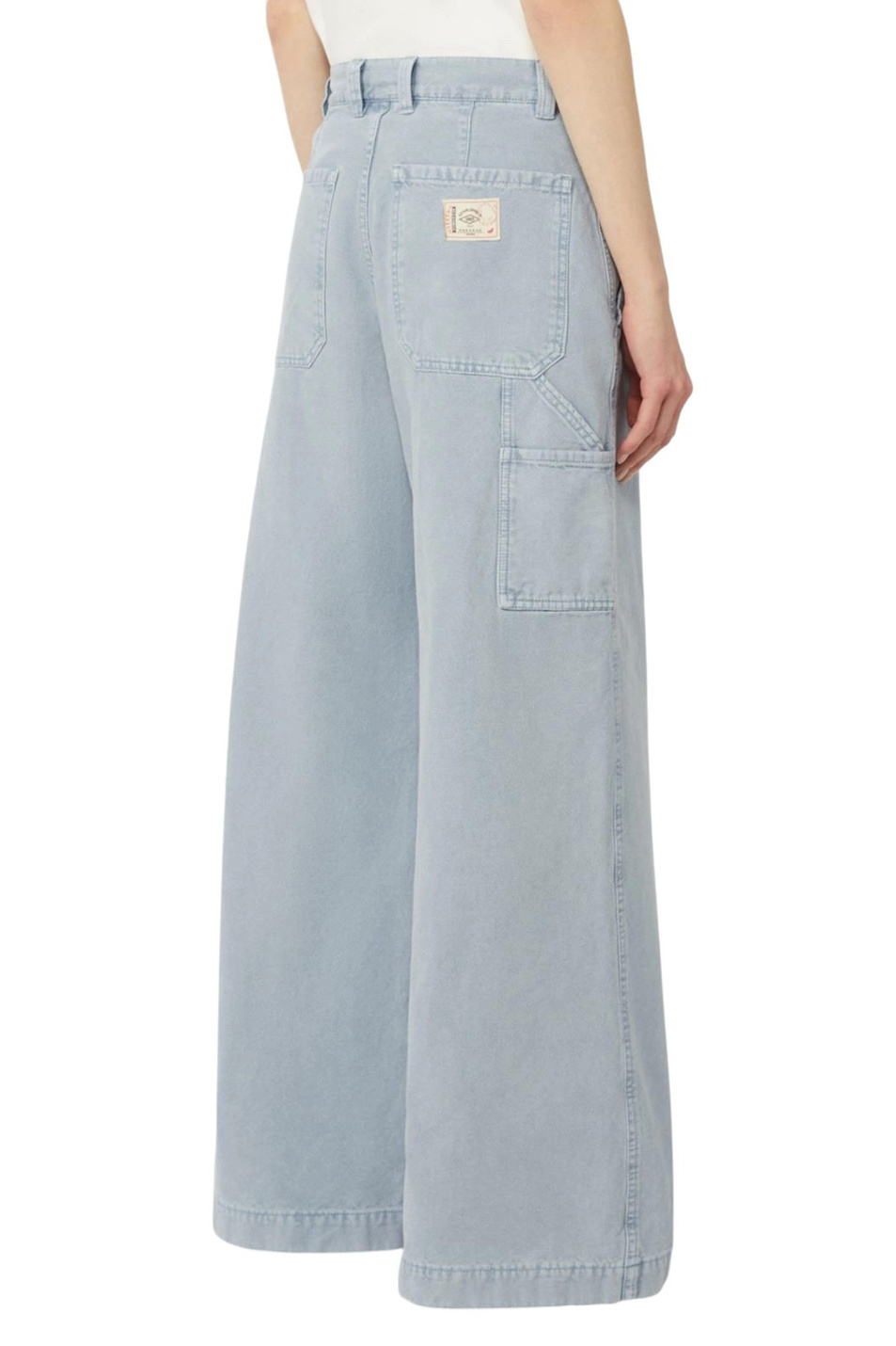 Женский Weekend Max Mara Брюки SKIPPER из хлопка (цвет ), артикул 2615131131 | Фото 4