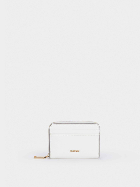 Parfois Компактный кошелек на молнии (Белый цвет), артикул 176981 | Фото 1